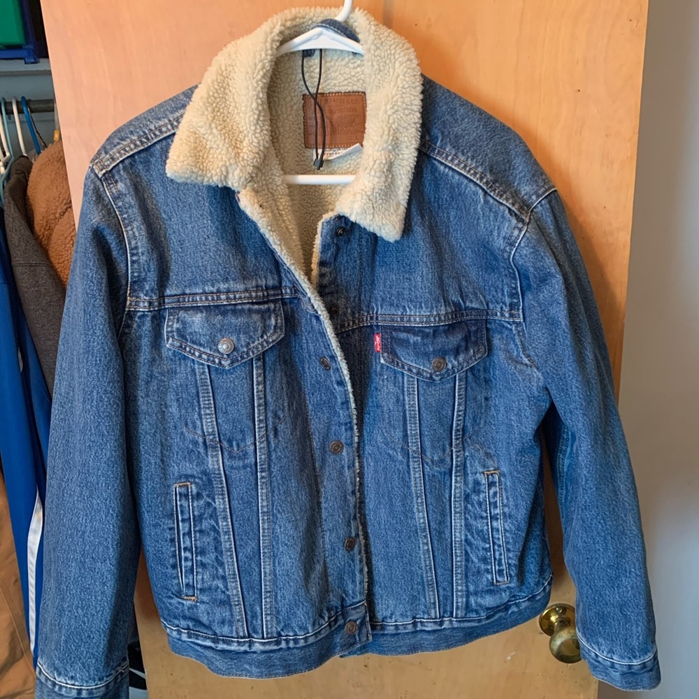 Levis Original Sherpa Trucker Jacket